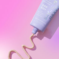 Thumbnail for Naked Sundays SPF 50+ Daily Facial Moisturizer, All-in-one 100% Mineral Sunscreen, Face Lotion, Makeup Primer with Vegan Collagen with Broad Spectrum + Zinc Oxide, 50ml