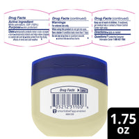 Thumbnail for Vaseline Petroleum Jelly Travel-Size 2-Pack – Hypoallergenic Skin Protectant, Unscented Healing Ointment for Beauty & Personal Care, 1.75 Oz Ea