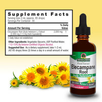 Thumbnail for Nature's Answer Elecampane Root 2 oz. Low Organic Alcohol 2000mg - Herbal Supplement - Non GMO & Kosher - Low Alcohol Gluten Free 100% Vegan - 2 FL Oz