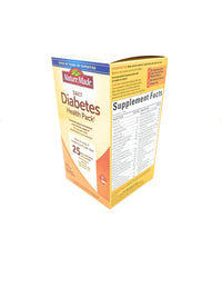 Thumbnail for Nature Made Daily Diabetes Health Pack, Dietary Supplement for Nutritional Support, 60 Packets,Now in only 4 Supplements per Day,25 Key nutrients per Packet