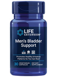 Thumbnail for Life Extension Men's Bladder Support, melatonin, beta-sitosterol, lycopene, Nighttime Urination, Sleep Patterns, Prostate Health, Bladder Support, Gluten Free, Non-GMO, Vegetarian, 30 Capsules