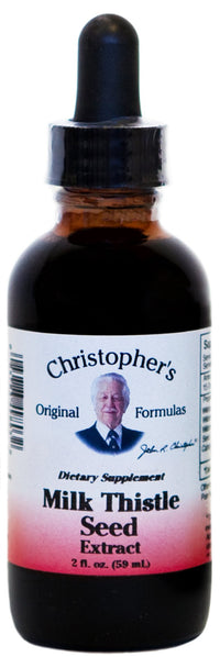 Thumbnail for Christopher's Original Formulas Milk Thistle Seed -- 2 fl oz