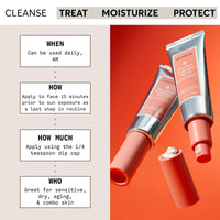 Thumbnail for Naturium Dew-Glow Moisturizer SPF 50 PA++++ Jumbo, Daily Moisturizing Sunscreen & Face Primer, Skin Protector with Dewy Finish, 3.4 oz