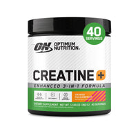 Thumbnail for Optimum Nutrition Creatine Monohydrate Plus Powder, Orange Passionfruit Flavored Creatine Performance Blend With Electrolytes for Hydration, Added Vitamins, 40 Servings, 360 Grams (Packaging May Vary)