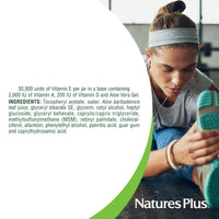 Thumbnail for NaturesPlus Vitamin E Cream - 2.2 oz - Face & Body Moisturizer - Helps Relieve Dry Skin & Soothe Minor Irritations - with MSM, Aloe Vera, Glycerin, Vitamins A & D