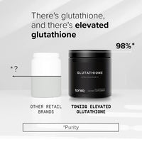 Thumbnail for Toniiq Ultra High Strength Glutathione Capsules - 1000mg Concentrated Formula - 98%+ Highly Purified and Bioavailable - Non-GMO Fermentation - 240 Capsules Reduced Glutathione Supplement
