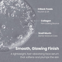 Thumbnail for coxir Black Snail Collagen Serum – Concentrated Snail Mucin Essence for Skin Resilience, Hydration & Smooth Texture | Lightweight Korean Facial Serum for Daily Moisture Care(1.69 fl.oz)