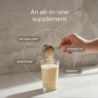 Thumbnail for Blueprint Bryan Johnson Vegan Protein Meal Replacement – Plant Based Hemp Protein with 27g Protein Per Serving – Low Calorie, Flavored Protein for Women & Men – Dairy Free – 15 Servings - Vanilla