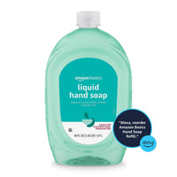 Thumbnail for Amazon Basics Liquid Hand Soap Refill, Mango and Coconut Water Scent, Triclosan-Free, Dermatologist Tested, pH Balanced, Paraben-Free, 50 Fl Oz (Pack of 1) (Previously Solimo)