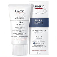 Thumbnail for Eucerin Replenishing Skin Relief Face Cream (with 5% Urea) (50ml, Dermatalogical Skincare, Fragrance Free) by Eucerin