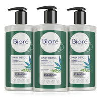 Thumbnail for Bioré Detox Face Wash, Acne Facial Cleanser for Blemish Prone Skin, Daily Detox Cleanser, with Organic Hemp Oil and Green Tea Extract, 6.77 Fluid Ounces (3 Pack)