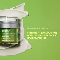 Thumbnail for Murad Retinol Youth Renewal Night Cream - Anti-Aging Moisturizer with Retinol Tri-Active Technology and Niacinamide Gently Fights Wrinkles and Fine Lines, Boosts Radiance and Firms Skin - 1.7 Fl Oz