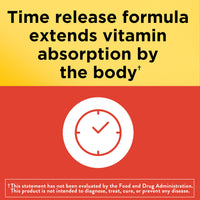 Thumbnail for Nature Made Vitamin C 1000mg with Rose Hips, Dietary Vitamin C Supplement for Immune Support, 60 Time Release Tablets, 60 Day Supply
