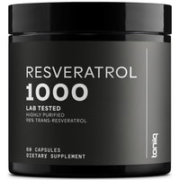 Thumbnail for Ultra High Potency Third-Party Tested Trans Resveratrol 1000mg - 98% Pure, Highly Purified and Bioavailable - Resveratrol Polygonum Root Extract - 60 Capsules