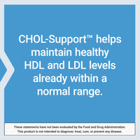 Thumbnail for Life Extension CHOL-Support™, Helps Maintain Already Healthy Cholesterol, Heart Health, Artichoke Leaf Extract, Vitamin B5 pantethine, Gluten-Free, Non-GMO, Vegetarian, 60 Capsules