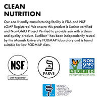 Thumbnail for BlueBonnet Nutrition Sunfiber – 6 g of Plant Based Prebiotic Soluble Fiber – Supports Digestive Health* - Instant Dissolve – Non-GMO, Vegan, Kosher, Low-FODMAP – Unflavored, 7.4 OZ, 30 Servings