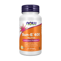 Thumbnail for NOW Foods Supplements, Sun-E™ 400 IU with d-alpha Tocopherol from Non-GMO Sunflower Oil, 60 Softgels