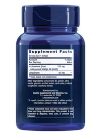 Thumbnail for Life Extension Super-Absorbable CoQ10 (Ubiquinone) with d-Limonene, Heart Health Supplement, relieves General Fatigue, oxidative Stress Defense, 50 mg, Non-GMO, Gluten-Free, 60 softgels