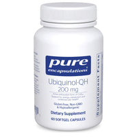 Thumbnail for Pure Encapsulations Ubiquinol-QH - 200 mg Ubiquinol - Active Form of Coenzyme Q10 - Heart Health & Energy Metabolism Support* - Antioxidant Supplement - 60 Softgel Capsules