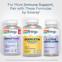 Thumbnail for SOLARAY QBC Plex | Quercetin & Bromelain Plus Vitamin C | Year Round Immune Function & Respiratory Health Support | Non-GMO & Vegan | 120 VegCaps