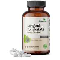 Thumbnail for Futurebiotics Longjack Tongkat Ali Extra Strength Energy & Stamina Support - Non-GMO, 300 Vegetarian Capsules