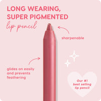 Thumbnail for ColourPop Lippie Lip Pencil - High-Pigment, Long-Lasting Lip Liner - Sharpenable Lip Liner Pencil for High-Impact Lip Color - Vegan, Cream Formula with Precise Application - Shot Clock (0.04 oz)
