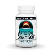 Thumbnail for Source Naturals Artichoke Extract 500mg, 90 Tablets