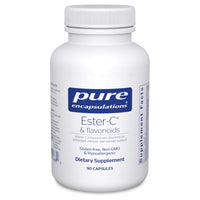 Thumbnail for Pure Encapsulations Ester-C & Flavonoids - Vitamin C Supplement for Antioxidants - Immune & Vascular Support* with Calcium & Rutin - Gentle on Digestion - Vegan & Non-GMO - 90 Capsules