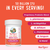Thumbnail for MaryRuth's 3-in-1 Daily Health Probiotics for Women | Hormone Support & Gut Health Supplement for Women | Women’s Probiotic | 50 Billion CFU | Vegan | 30 ct