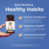 Thumbnail for MaryRuth Organics Ultra Digestive Enzymes Capsules | Up to 2 Month Supply | Supplement for Gut Health Support | Digestion & Immune Support with Amylase | Lipase & Lactase | Vegan | 60 Count