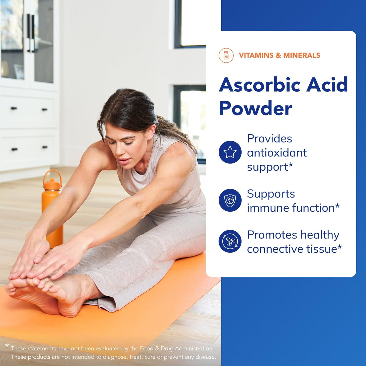Pure Encapsulations Ascorbic Acid Powder | Hypoallergenic Vitamin C Supplement for Antioxidant Support* | 8 Ounces