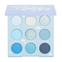 Thumbnail for ColourPop On Cloud Blue Shadow Palette - Baby Blue Shadow with Matte Sparkle, Metallic, Matte and Glitter Finishes - High-Pigment Eye Makeup with a Long-Wearing Formula (0.3 oz)