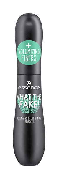 Thumbnail for essence | What the Fake! Volumizing & Lengthening Fiber Mascara | Paraben Free | Cruelty Free (Pack of 1)