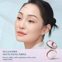 Thumbnail for FLORASIS Flawless Jade Breathable Pressed Powder (Ode to Embroidery) (04 Lavender, 1 Count)