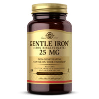 Thumbnail for Solgar Gentle Iron, 180 Vegetable Capsules - Ideal for Sensitive Stomachs - Non-Constipating - Red Blood Cell Supplement - Non GMO, Vegan, Gluten-Free, Dairy Free, Kosher - 180 Servings