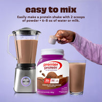 Thumbnail for Premier Protein Powder, Chocolate Milkshake, 30g Protein, No Added Sugar, 100% Whey Protein, Keto Friendly, Soy & Gluten Free, 24.5 oz (17 Servings)