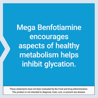 Thumbnail for Life Extension Mega Benfotiamine, 250 mg, a fat-soluble form of thiamine, healthy metabolism, ultra-bioavailable vitamin B1, high potency, gluten-free, non-GMO, vegetarian, 120 capsules