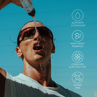 Thumbnail for Sports Research® Hydrate Electrolytes Salted Cucumber Lime - Sugar-Free & Naturally Flavored with Vitamins, Minerals, and Coconut Water - Supports Hydration* - 45 Servings