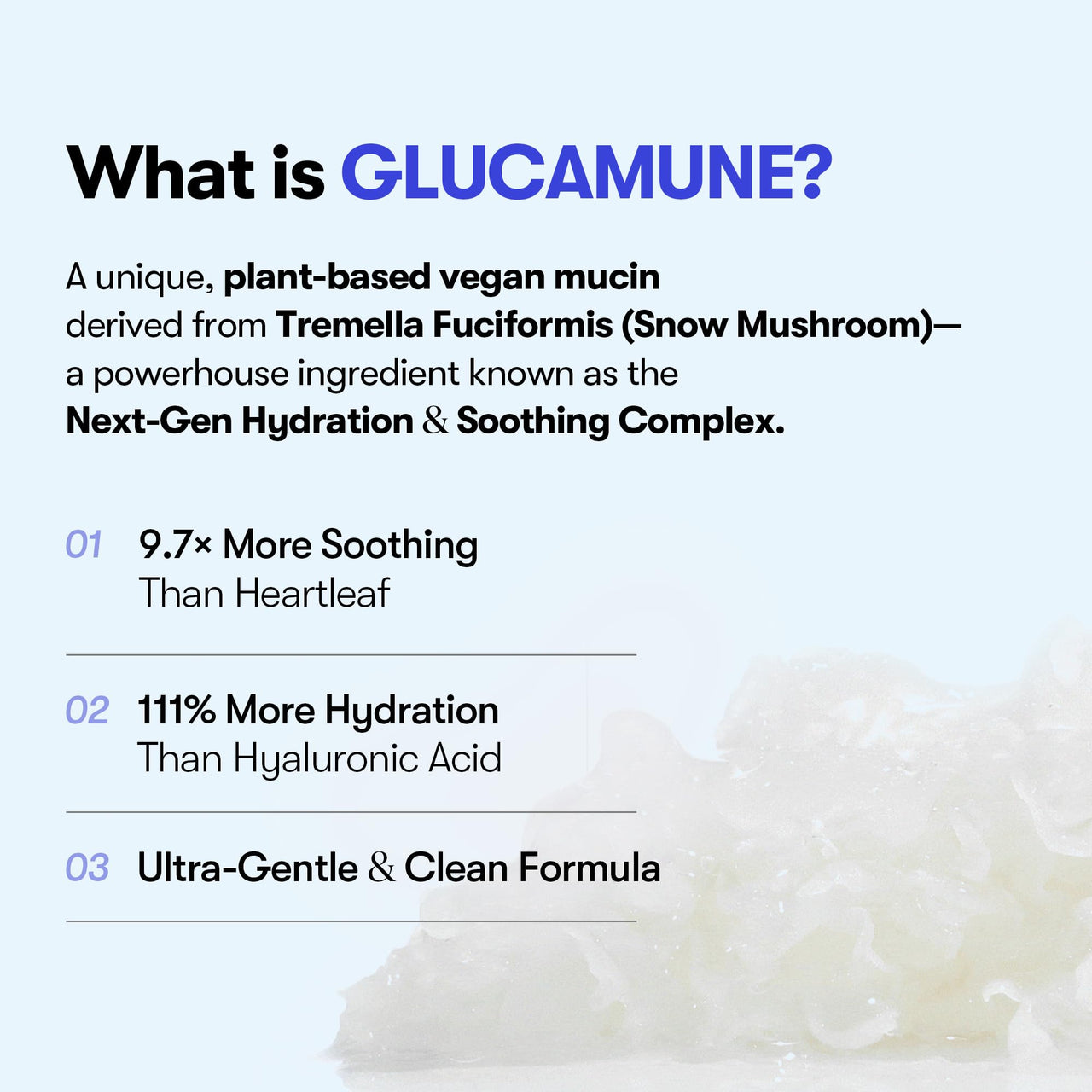 VT COSMETICS Glucamune Essence, Hydrating Vegan Serum for Face, For Dry & Sensitive Skin, Hypoallergenic, Fragrance-Free, Beta-Glucan, Glucosamine,Korean Skincare (3.38 fl. oz.)