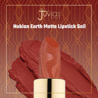 Thumbnail for Juvia's Place Nubian Earth Matte Lipstick Soil - Long Lasting Makeup Moisturizing Lip Color Shades Richly Pigmented Smooth Finish Stay Smudge Proof Beauty Fresh Look Bright Hyaluronic Acid Balm