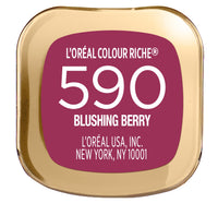 Thumbnail for L'Oreal Paris Colour Riche Original Creamy, Hydrating Satin Lipstick with Argan Oil and Vitamin E, Blushing Berry , 1 Count