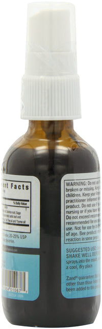 Thumbnail for ZAND Immunity HerbalMist Throat Spray | Soothing Formula with Echinacea, Tea Tree, Sage, Elderberry & Peppermint (2oz)