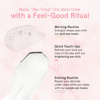 Thumbnail for grace & stella Under Eye Brightener Balm Stick - Caffeine Eye Cream for Dark Circles, Puffiness, Wrinkles - Moisturizer Stick with Niacinamide, Hyaluronic Acid, Peptides - Vegan Skincare (0.13oz/3.5g)