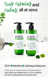 Thumbnail for Some by MI CICA Peptide Anti Hair Loss, Derma Scalp Shampoo, 9.63 fl oz (285 ml)