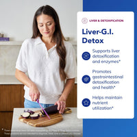 Thumbnail for Pure Encapsulations Liver-G.I. Detox - Liver Cleanser & GI Detox* - with Alpha Lipoic Acid & Curcumin Extract - Gluten Free & Non-GMO - 120 Capsules