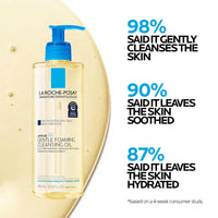 Thumbnail for La Roche-Posay Lipikar AP+ Gentle Foaming Cleansing Oil, Gentle Oil Cleanser for Face and Body Formulated with Niacinamide, Long-Lasting 24-hour Hydration, Fragrance-Free & Soap Free