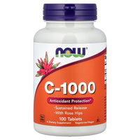 Thumbnail for Now Foods Vitamin C-1000 Sustained Release - 100 Tablets