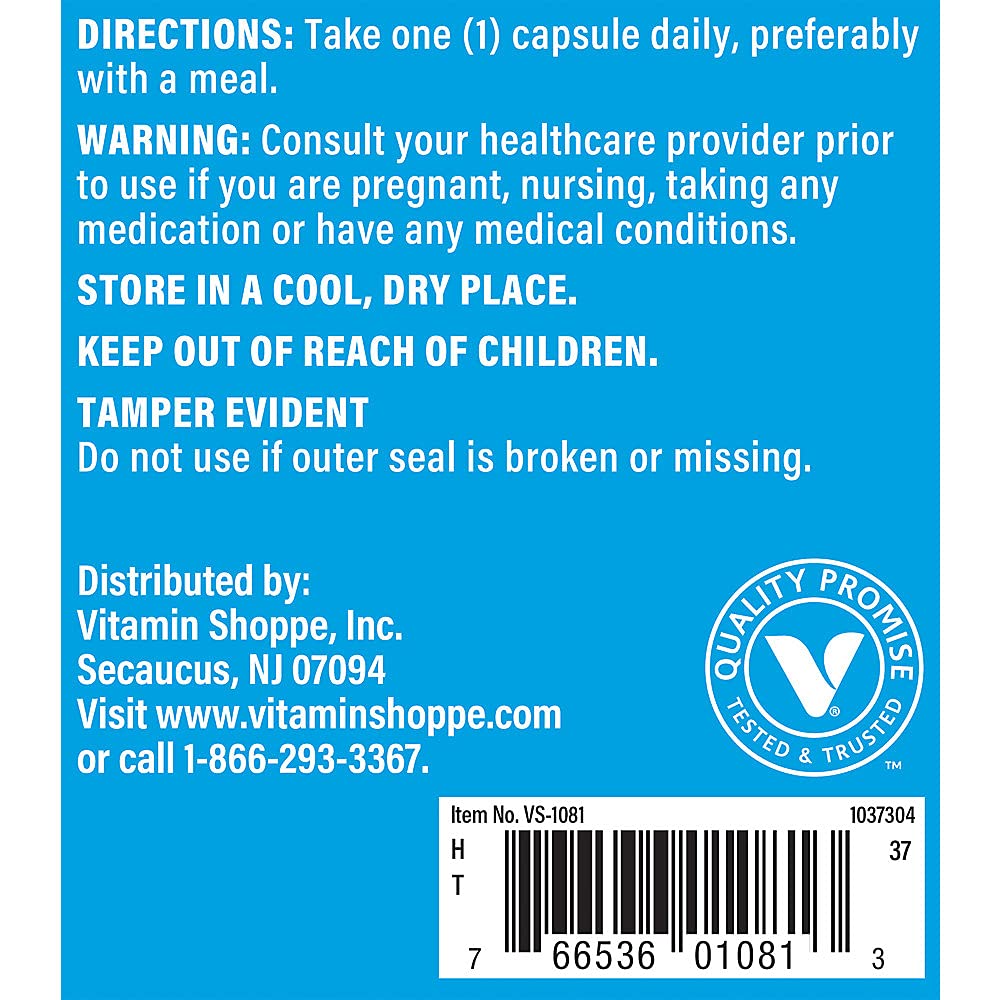 The Vitamin Shoppe Potassium Citrate 99mg - Heart & Cellular Health | Electrolyte Balance Support | 300 Capsules | Cardiovascular
