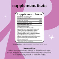 Thumbnail for Lemme PMS Hormone Balance for Women Liquid Drops, PMS & Mild Period Cramping Relief, 10-in-1 Herbal Blend with Raspberry Leaf, Dong Quai, Cramp Bark, Reishi & B2, Organic, Sugar-Free, 1 fl oz