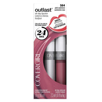 Thumbnail for COVERGIRL Outlast All-Day Moisturizing Lip Color Pink Cashmere 564, .13 oz (packaging may vary)